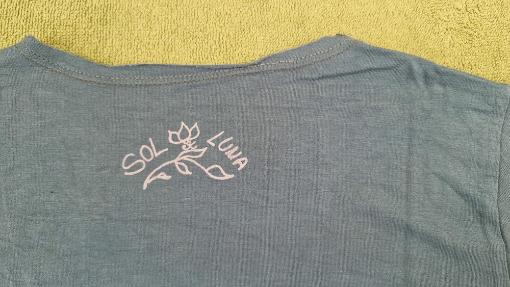 T-shirt criança, tamanho S, marca Sol de Luna - Rio de Janeiro
