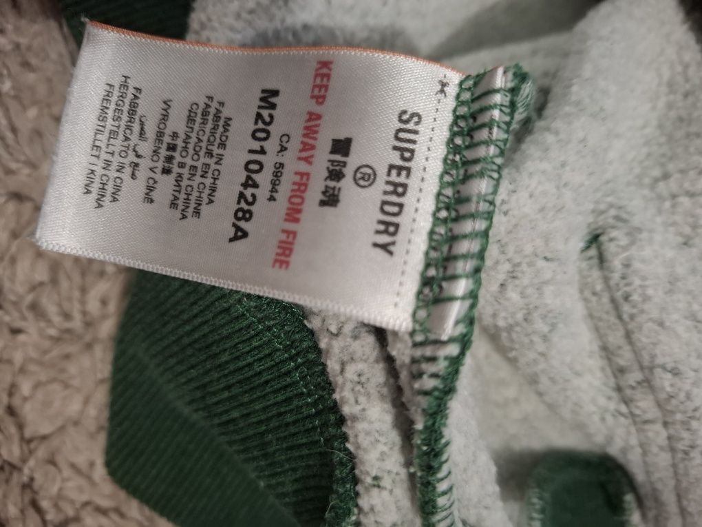Superdry bluza męska z kapturem rozmiar L
