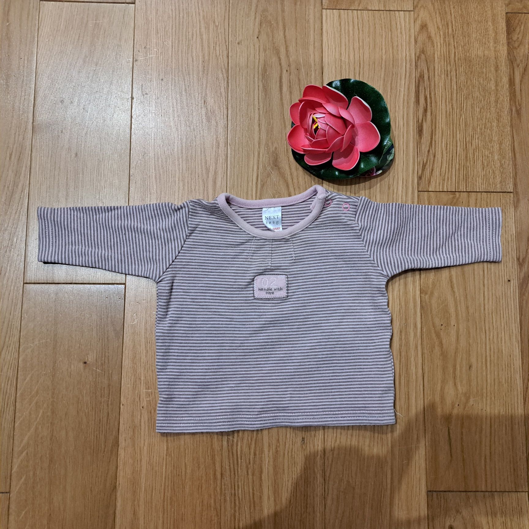 Bluzka, bluza, koszulka, paski, next baby, 56-62