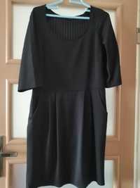 Elegancka czarna sukienka r. 40