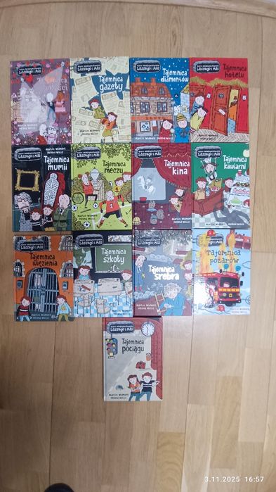 Biuro detektywistyczne Lessego i MAI - 13 książek-, Martin Widmark , H