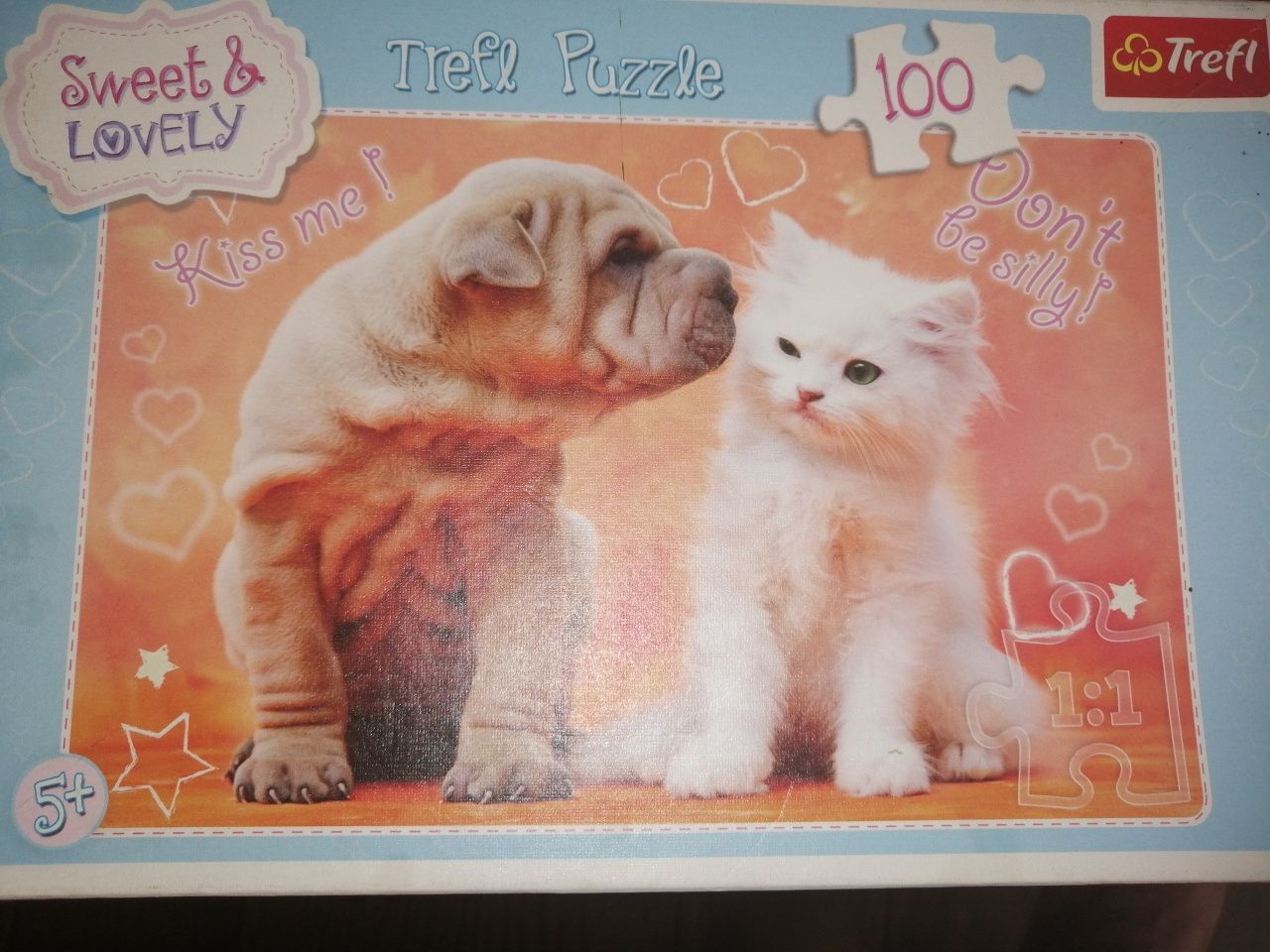 Puzzle 2+1 gratis, Trefliki 207el. Kotki 160 el
