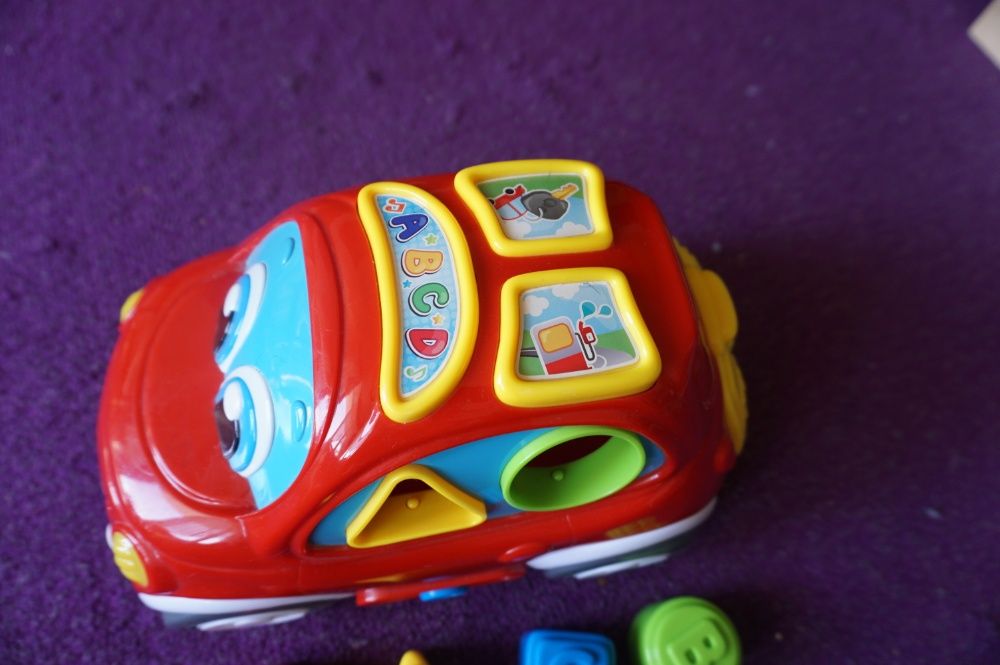 interaktywne auto sorter clementoni edukacyjne
