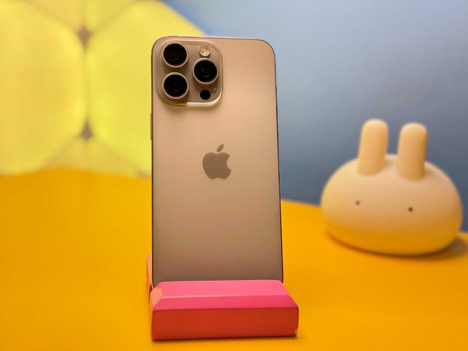 Смартфон Apple iPhone 15 Pro Max 256GB Natural(150146) Б/У З ГАРАНТІЄЮ