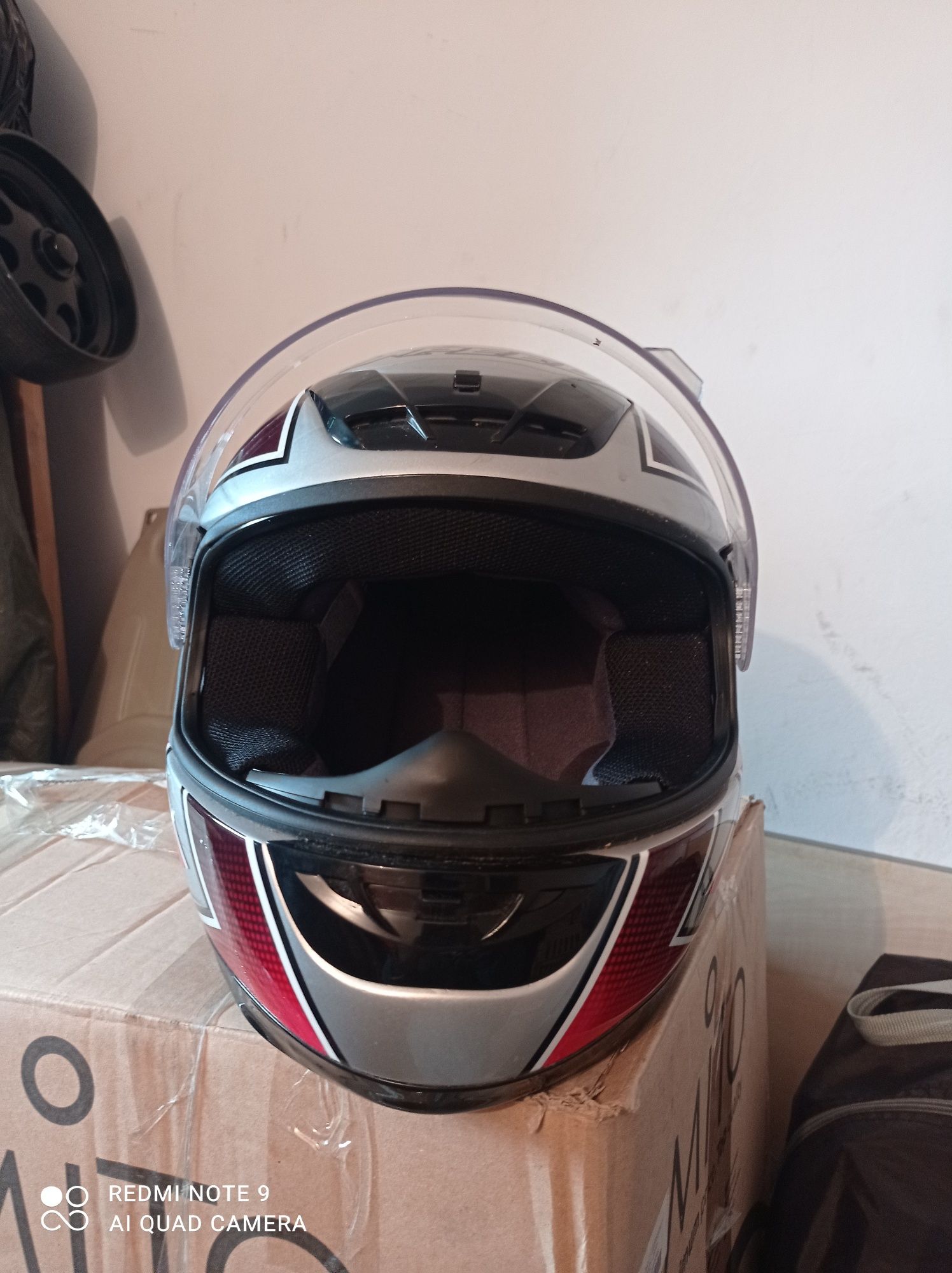 Kask motocyklowy .