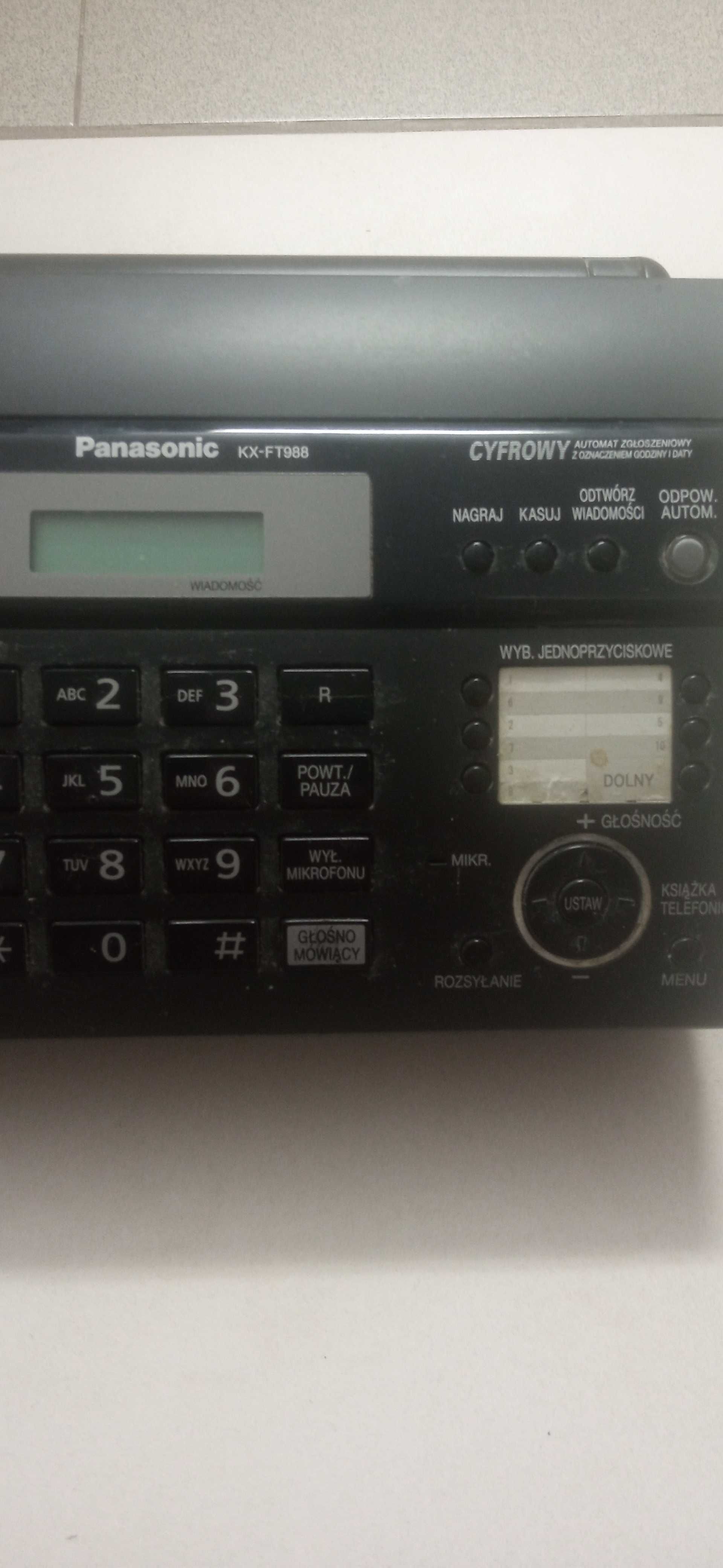 Telefon fax Panasonic