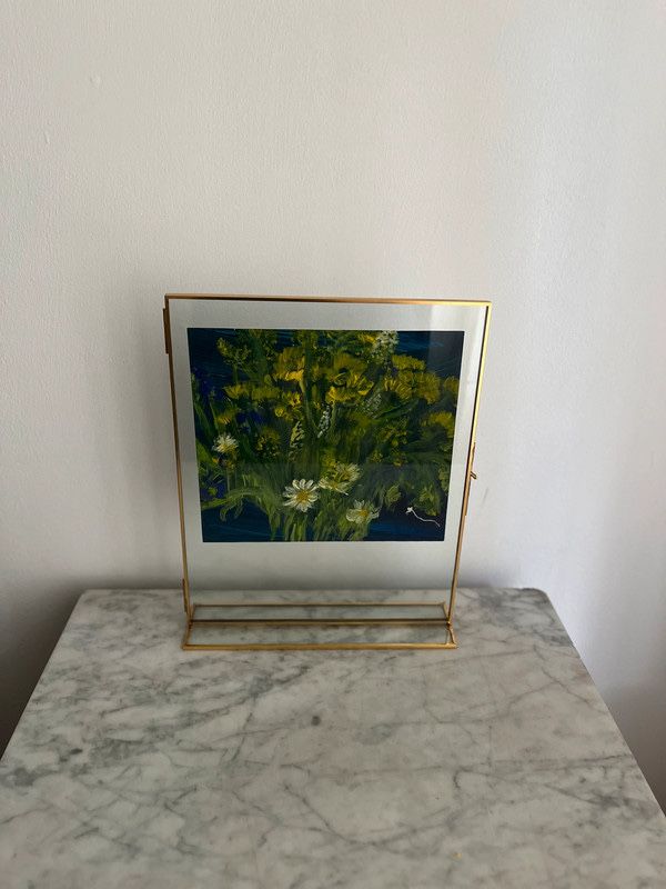 Obraz malarstwo kwiaty martwa natura zara home boho etro etno marant