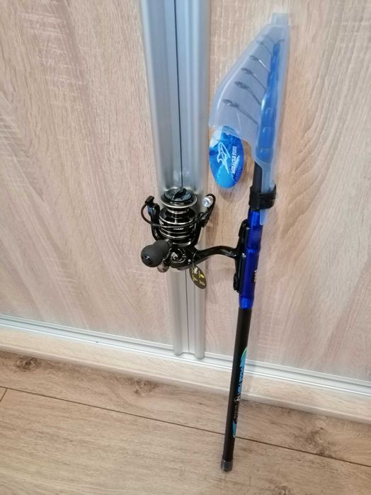 Wędka MiracleFish  Tele BOLO 400/500 4m/5m z kołowrotkiem