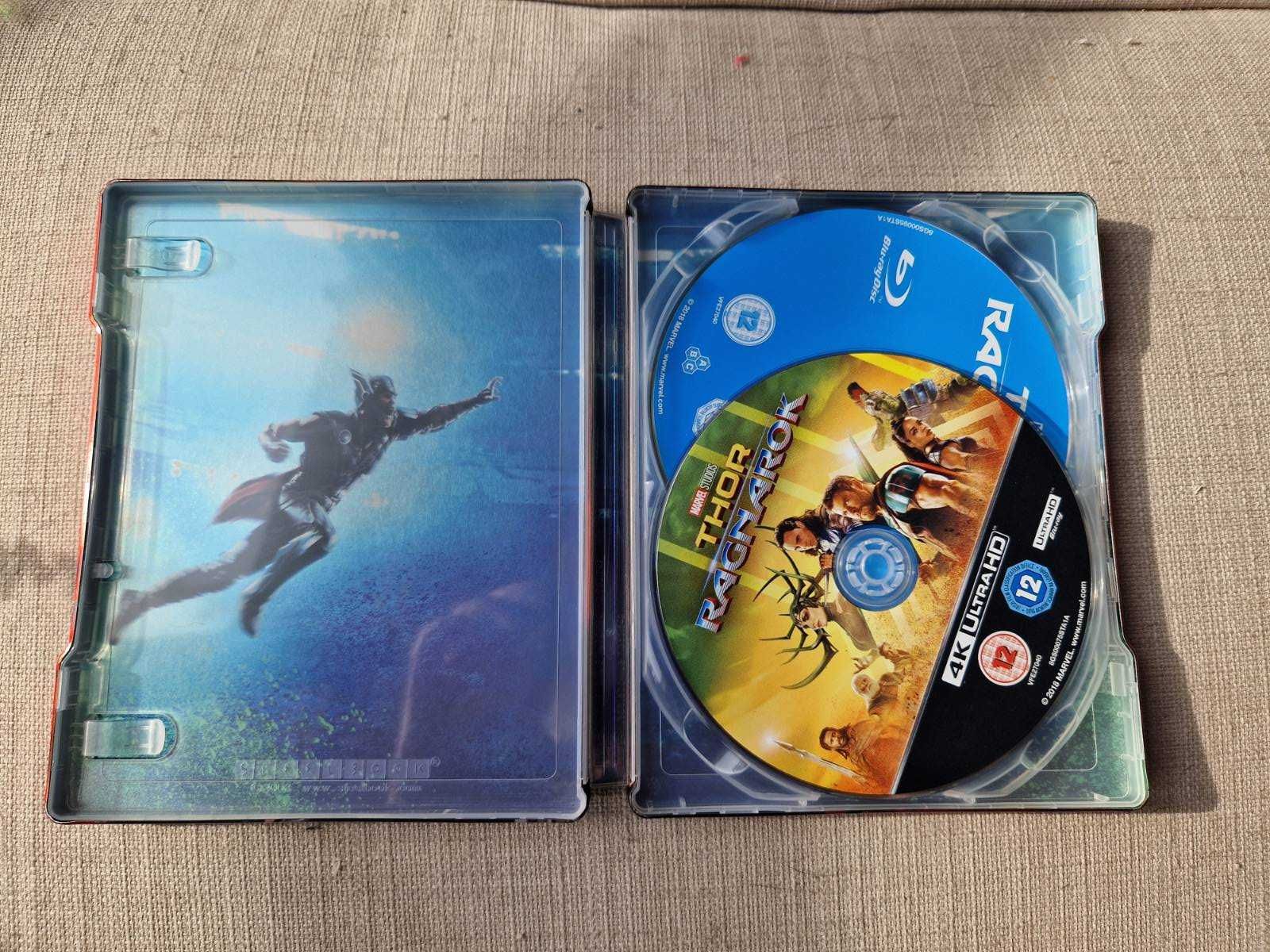 Thor Ragnarok 4K Steelbook ENG  Ultra HD (Including 2D Blu-ray)