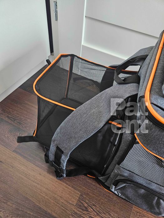 Plecak dla kota psa transporter duży rozkładany pojemny do zwierząt