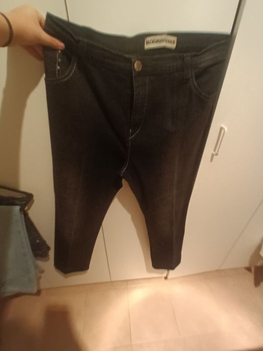 Calças de ganga pretas