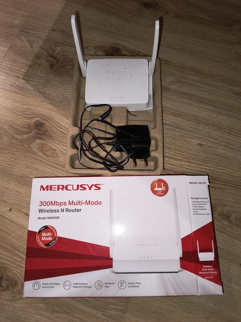 Repiter mercusys transmiter sieciowy do wifi