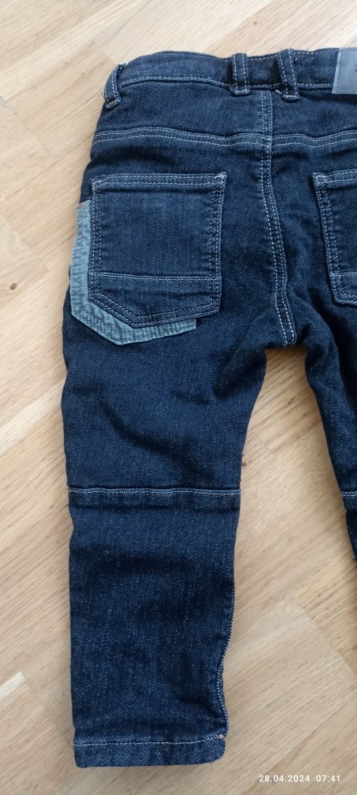 Spodnie dżinsowe Zara rozmiar 92