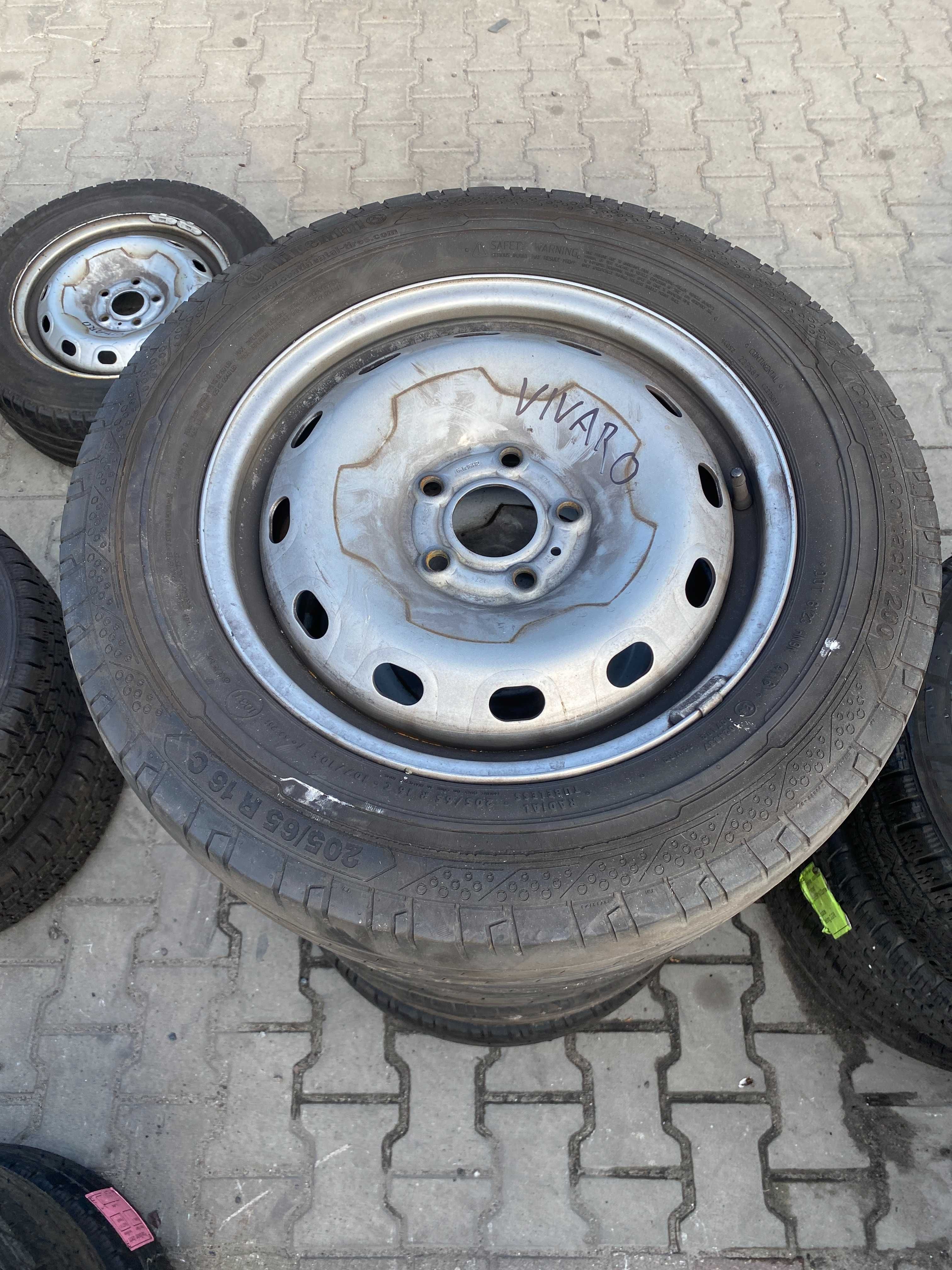 Koła Renault 205/65r16c Continental  Van Contact 200 dot 4116