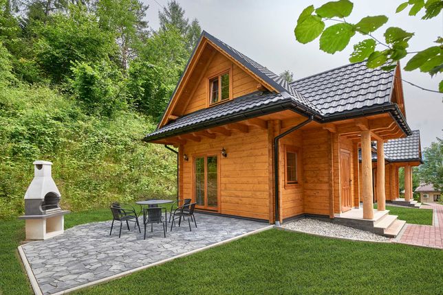 Domek w górach drewniany Ferie Pieniny Krościenko n/D Szczawnica
