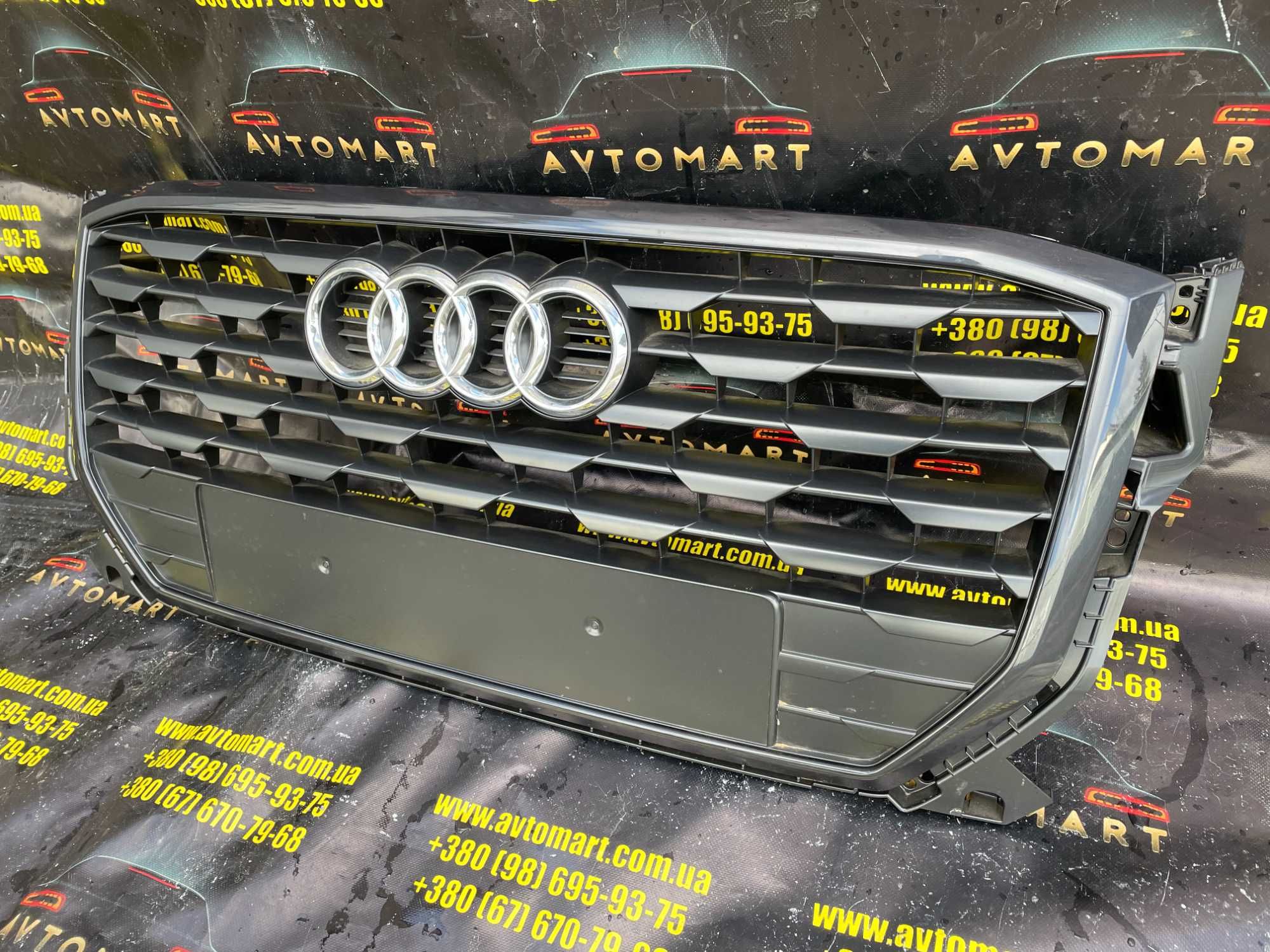 Решітка радіатора Audi Q2 2017р- решетка радиатора Audi Q2 81A853651
