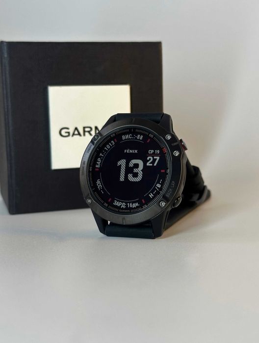 Смарт-годинник Garmin Fenix 6 Sapphire