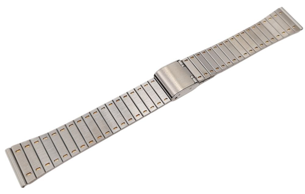 Nowa Bransoleta bransoletka do zegarka elegancka 18 mm stal nierdzewna