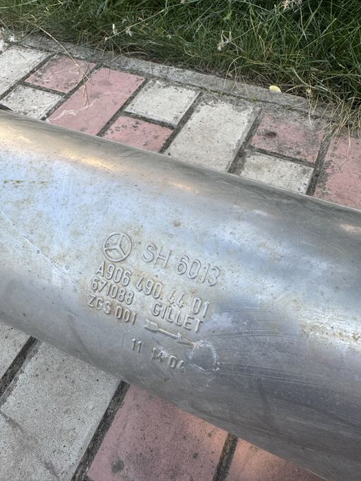 Глушитель - бочка на Mercedes Sprinter