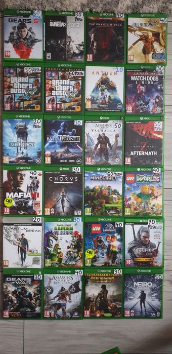 Gry na xbox one gry