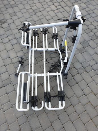 Bagażnik rowerowy na hak holowniczy  uchylny na cztery rowery