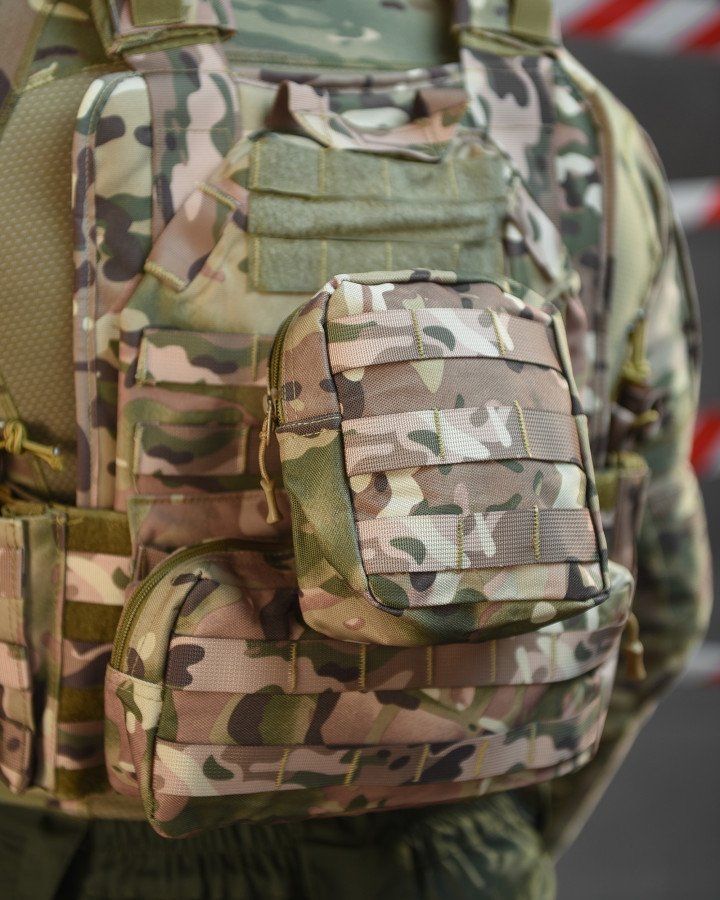 Плитоноска Бронежилет Yakeda MOLLE на 9 магазинов боковые плиты.