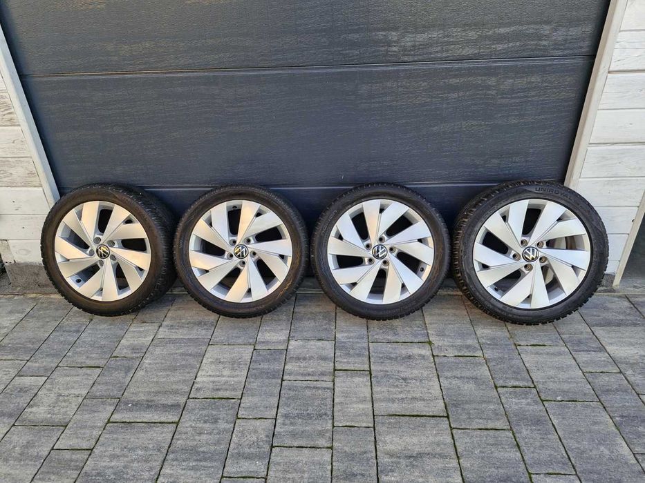 Koła Felgi aluminiowe VW Golf VIII Opony Zimowe 225/45/17 5x112