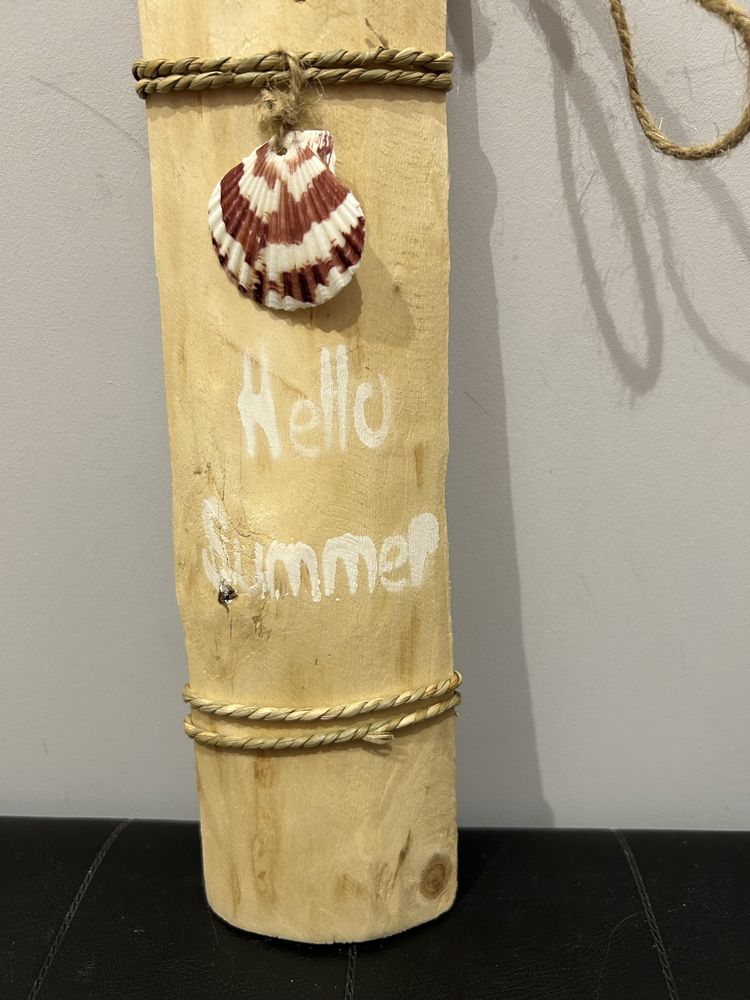 Tabliczka z drzewa dryftowego Hello Summer nr.7712