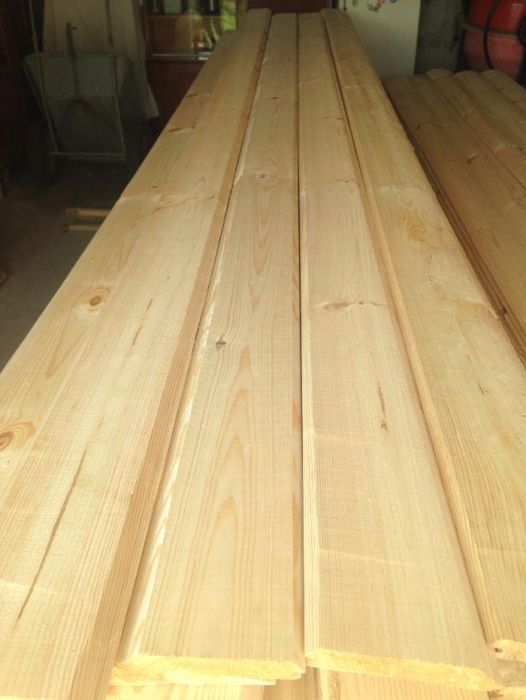 Імітація бруса 125×20×4м, Фальшбрус, виробництво