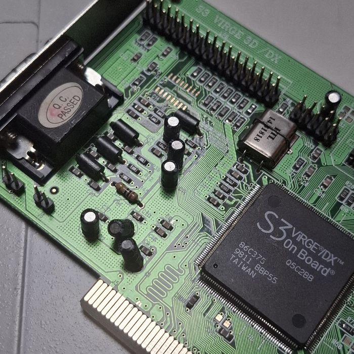 Karta graficzna S3 VIRGE/DX 2mb EDO PCI Retro pc
