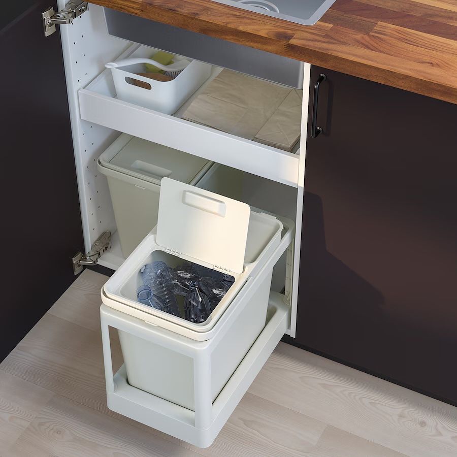 Hallbar pokrywka kosza 22l ikea