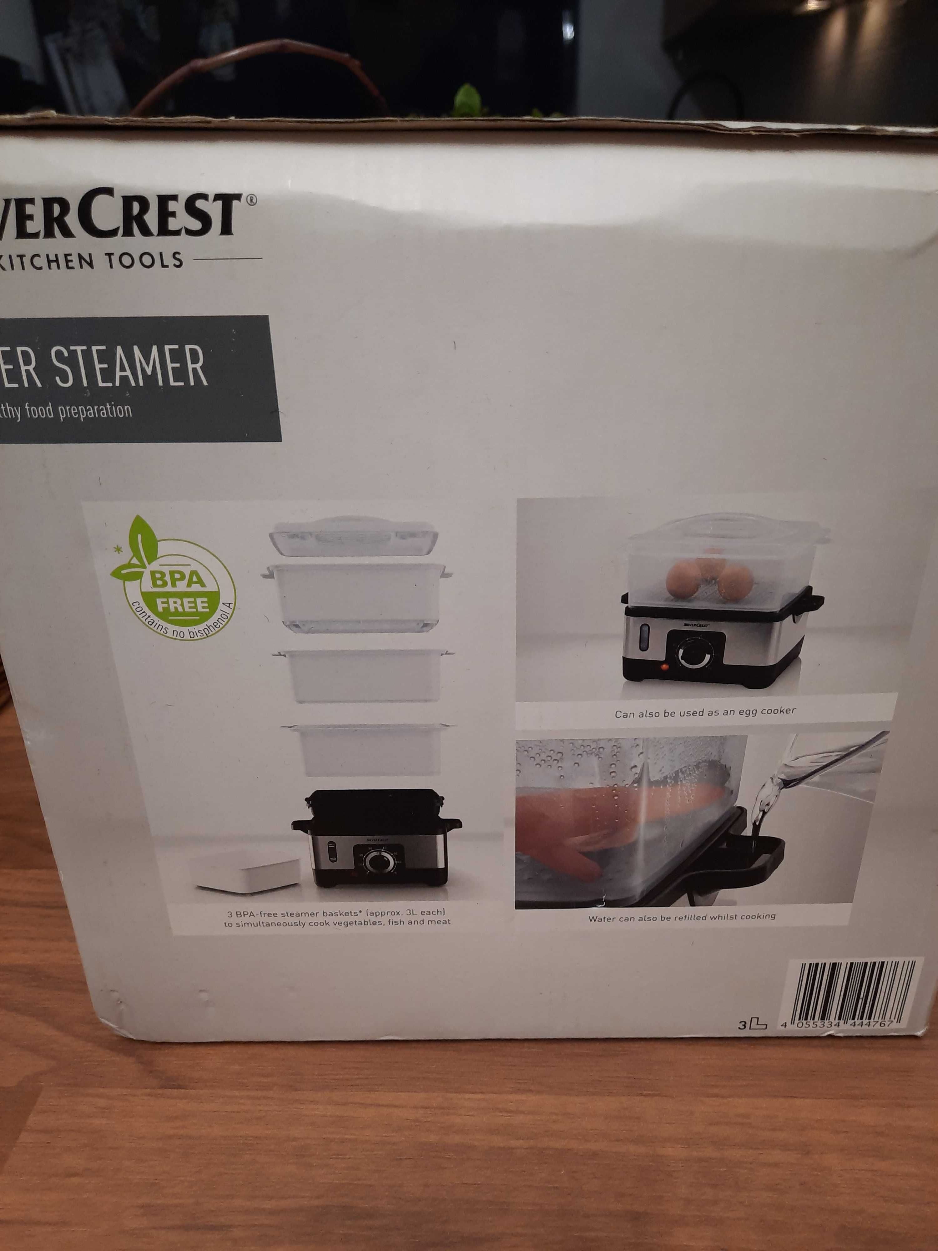 Parowar SilverCrest nowy