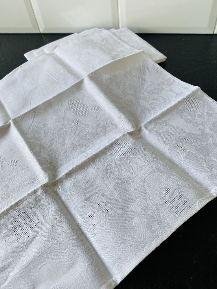 Serwetki bankietowe białe 40 cm x 40 cm