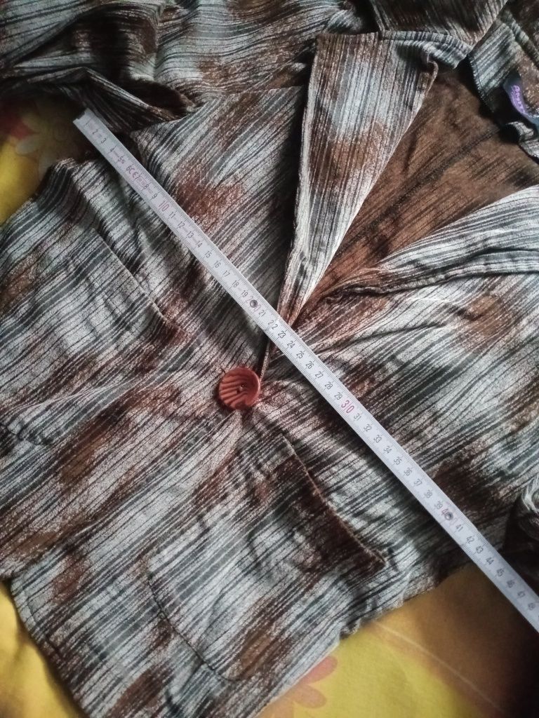 Nowy garnitur, komplet damski - spodnie dzwony