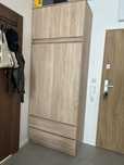 Szafa 90cm w kolorze drewna