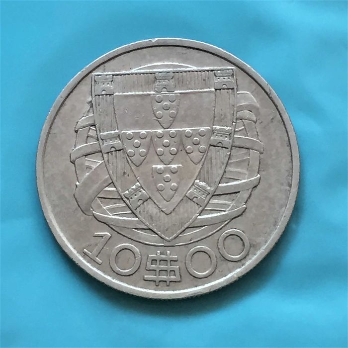 10 Escudos 1932 - prata