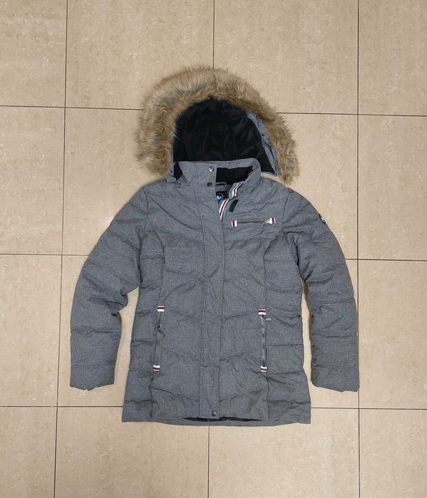 Kurtka Polarino r L 40 szara oddychająca wiatroszczelna