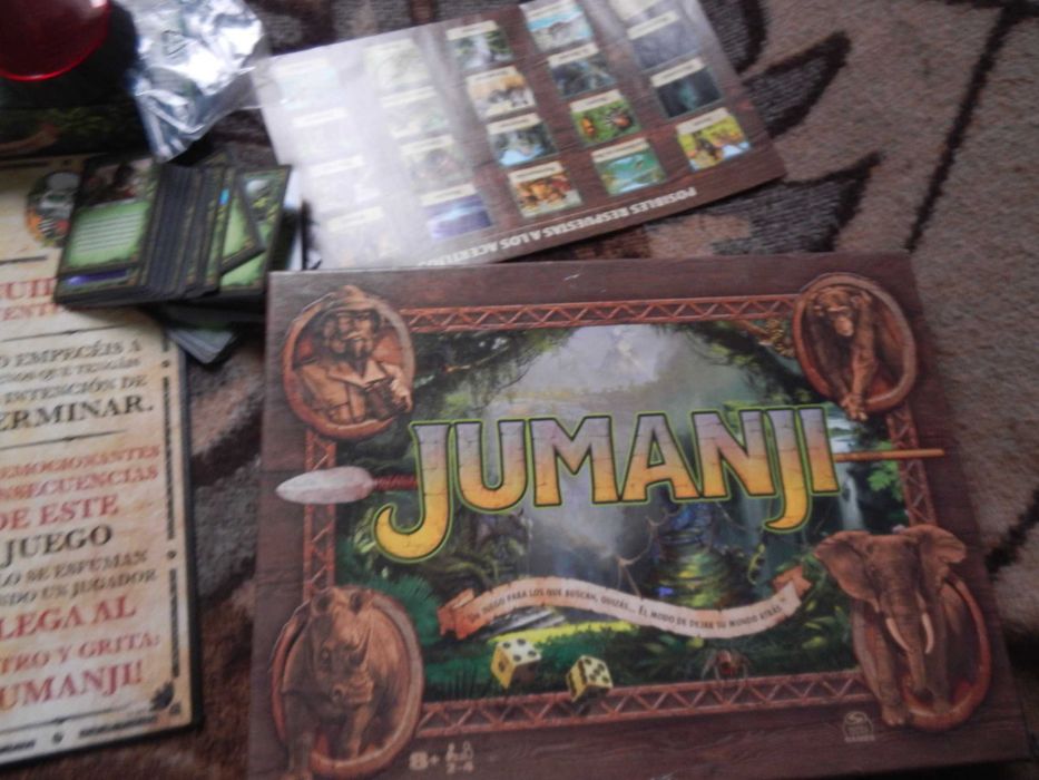 Wyprzedaż->Gra  Spin Master JUMANJI Gra Planszowa dla Dzieci OPIS!