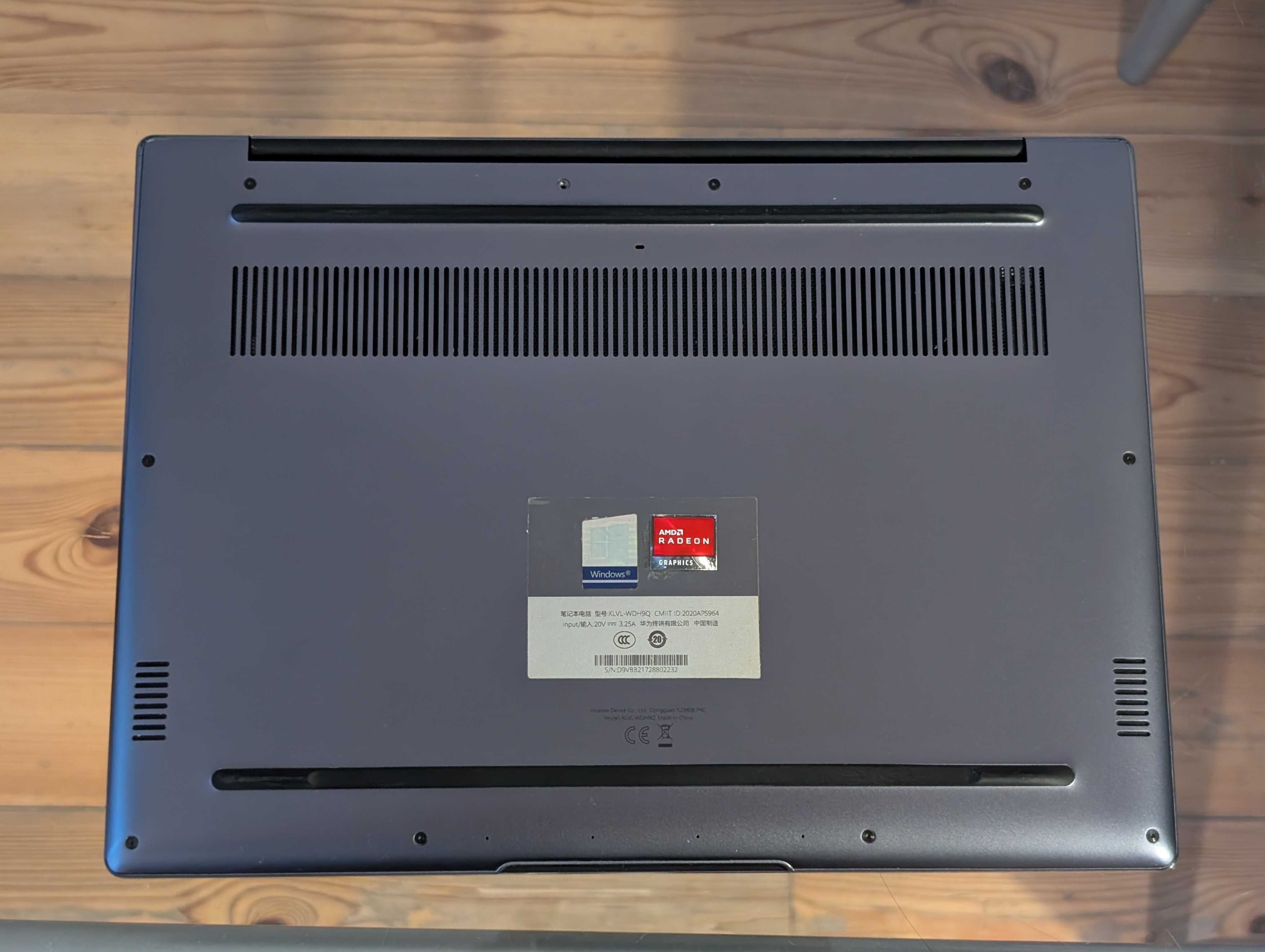 Laptop Huawei MateBook 14 2160 x 1440 3:2 ryzen 4600H 512GB aluminiowy