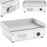 grill elektryczny płyta grillowa gładka 550 x 350 mm 3000 w