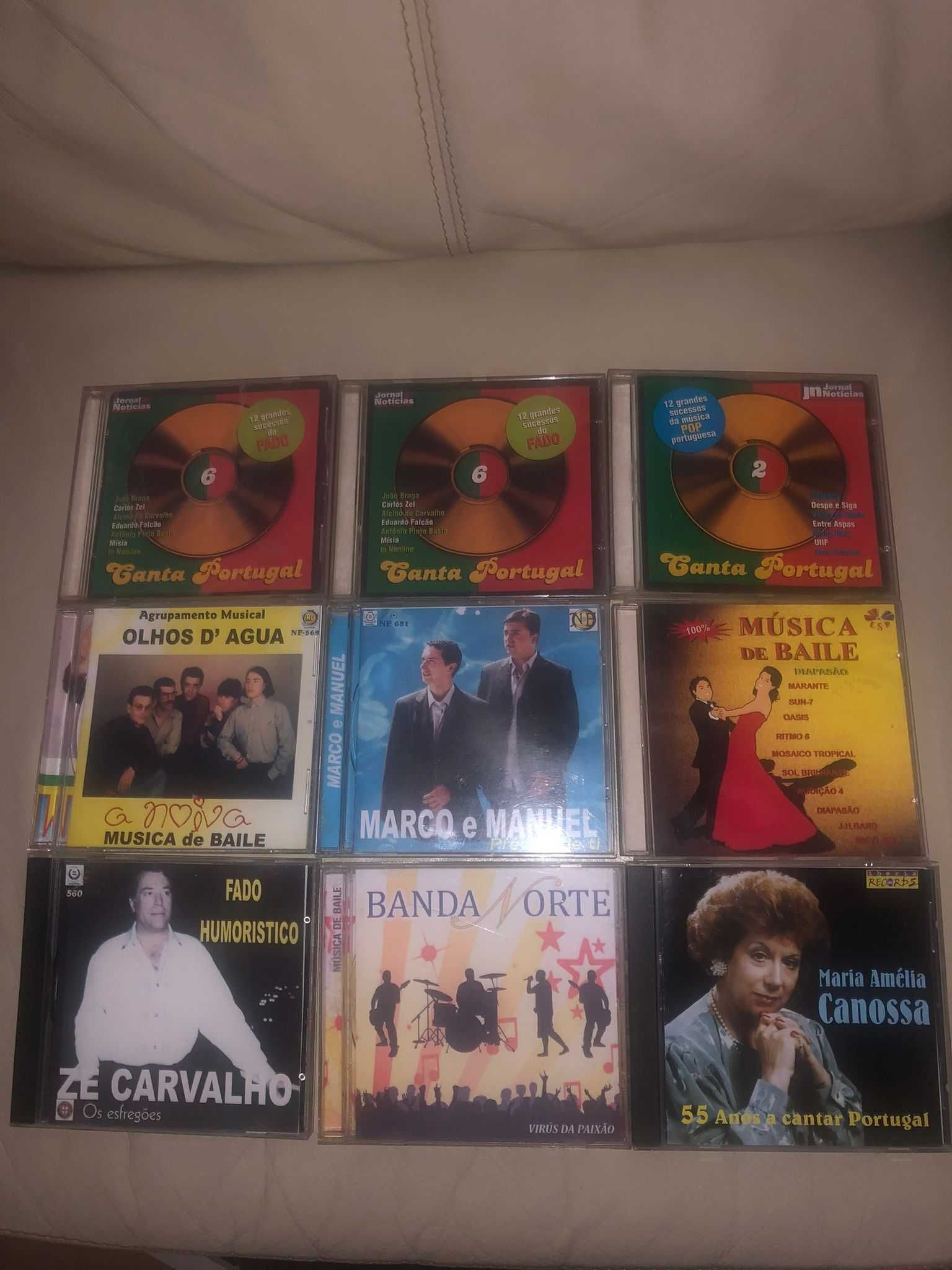 Lote DE 27 cdS Musica PORTUGUESA originais