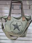 Khaki shopper pojemna