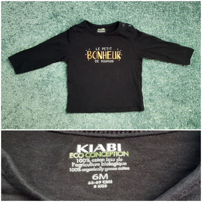 Camisolas / Sweats cardadas 3-6 e 6-9 meses