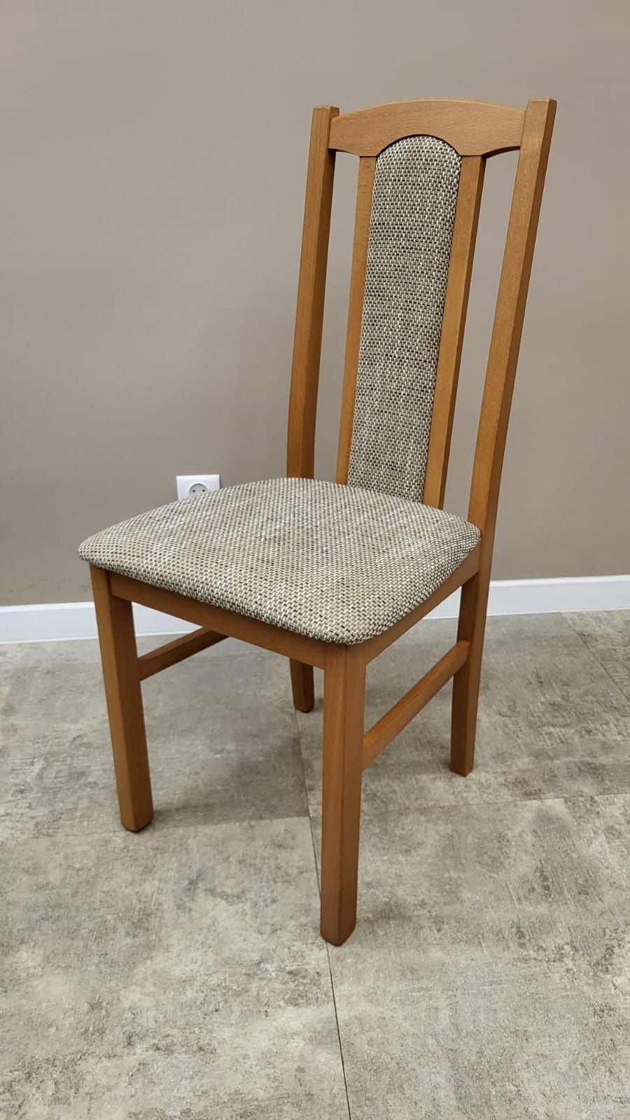 Komplet 4 krzesła tapicerowane nowe