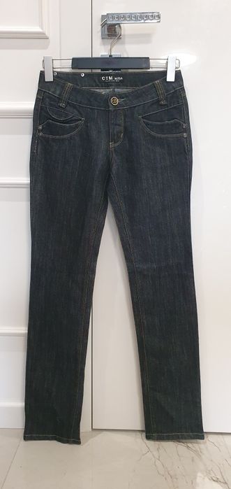 Spodnie jeansowe CTM nowe W27 L32