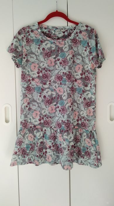 Letnia sukienka w kwiaty, rozmiar L