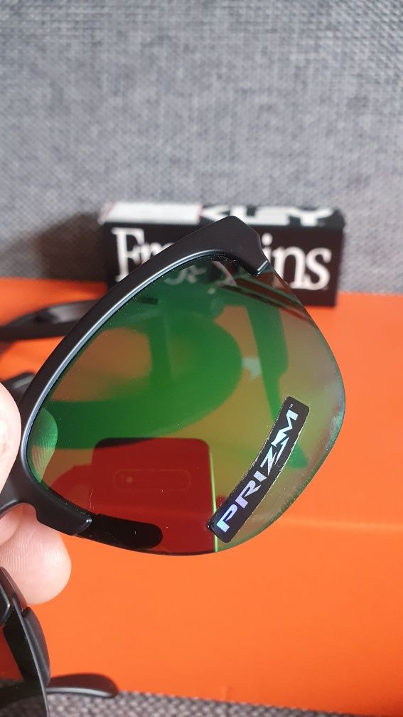 Nowe okulary Oakley Frogskins Lite CUSTOM PRIZM Jade Iridium nerd surf