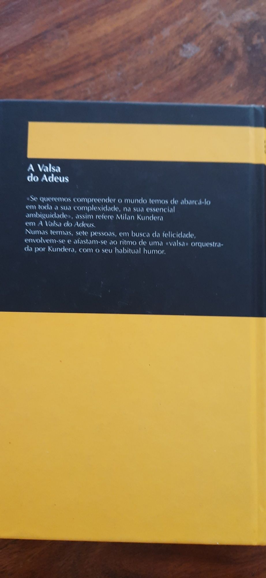 A Valsa do Adeus de Milan kundera