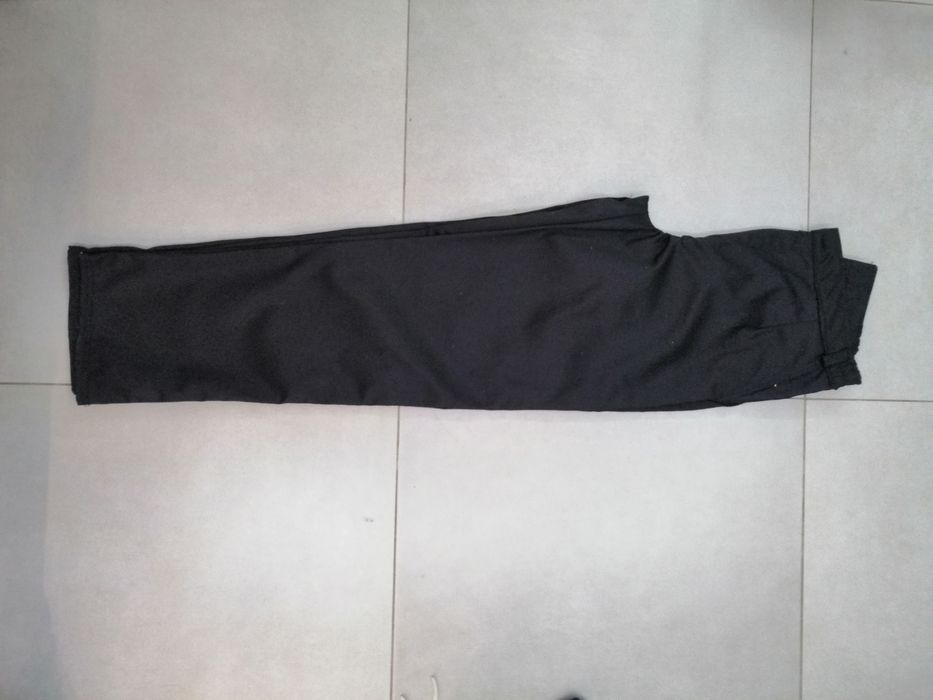 Spodnie eleganckie, robocze, przebranie, czarne, 48