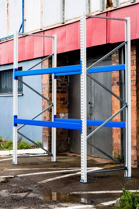 Regał paletowy NOWY 9 miejsc paletowych wys. 2 m